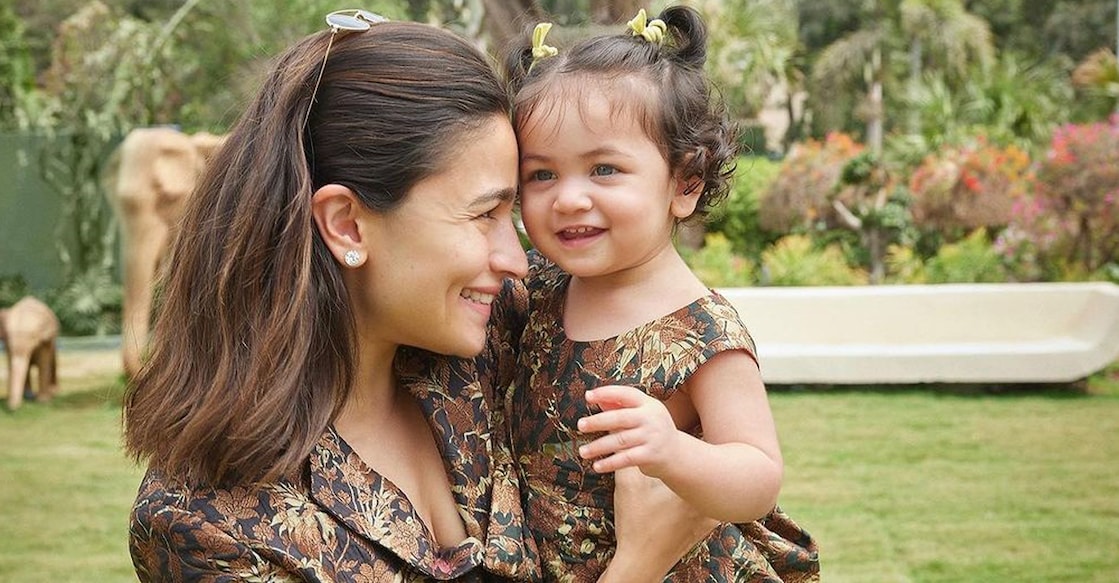 Alia Bhatt, Raha. Photo: Instagram