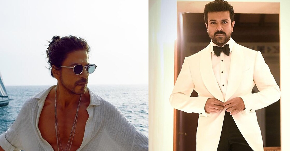 Shah Rukh Khan, Ram Charan. Photo: Instagram