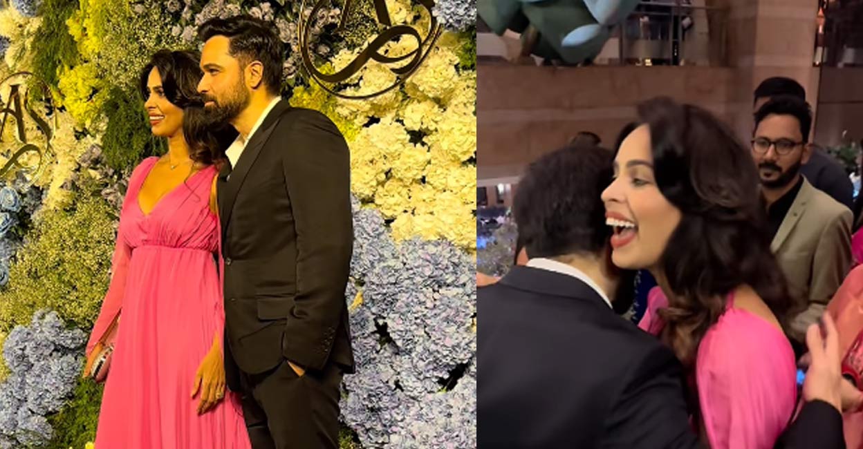 Mallika and Emraan also posed for the paparazzi. Photos | Instagram