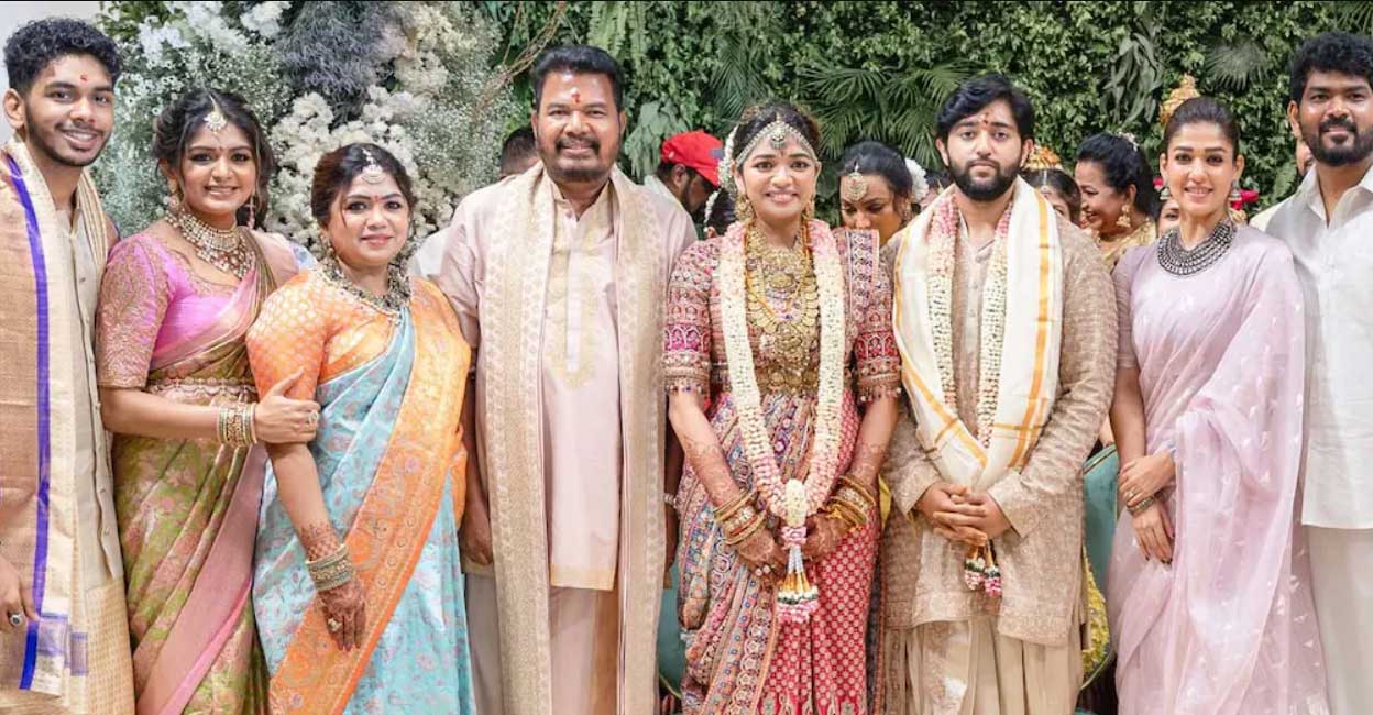 shankar-aishwarya Tarun has worked as an assistant director to Shankar and is also a playback singer and lyricist. Photo | Instagram