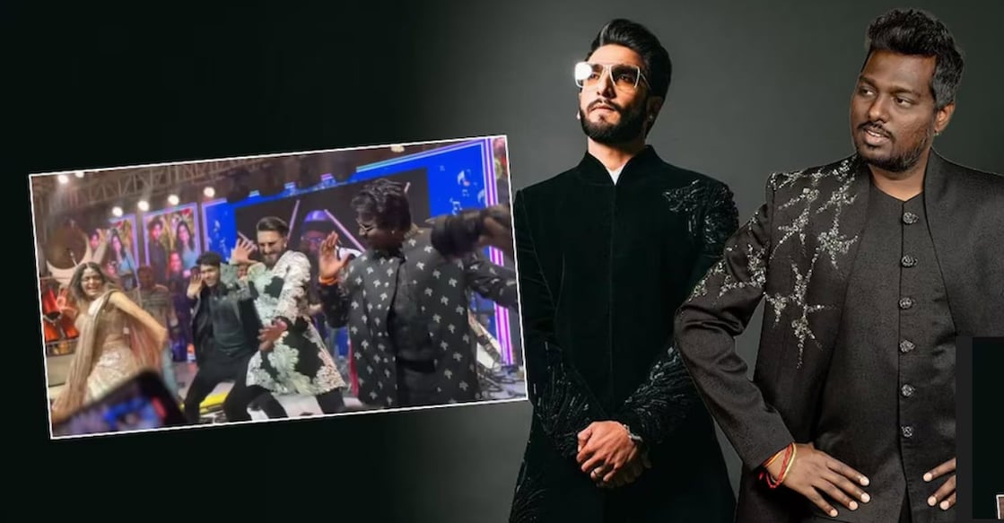 Videos of actor Ranveer Singh and filmmaker Atlee went viral on social media. Photo | Instagram