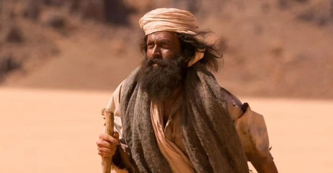 Prithviraj in Aadujeevitham. Photo: Instagram