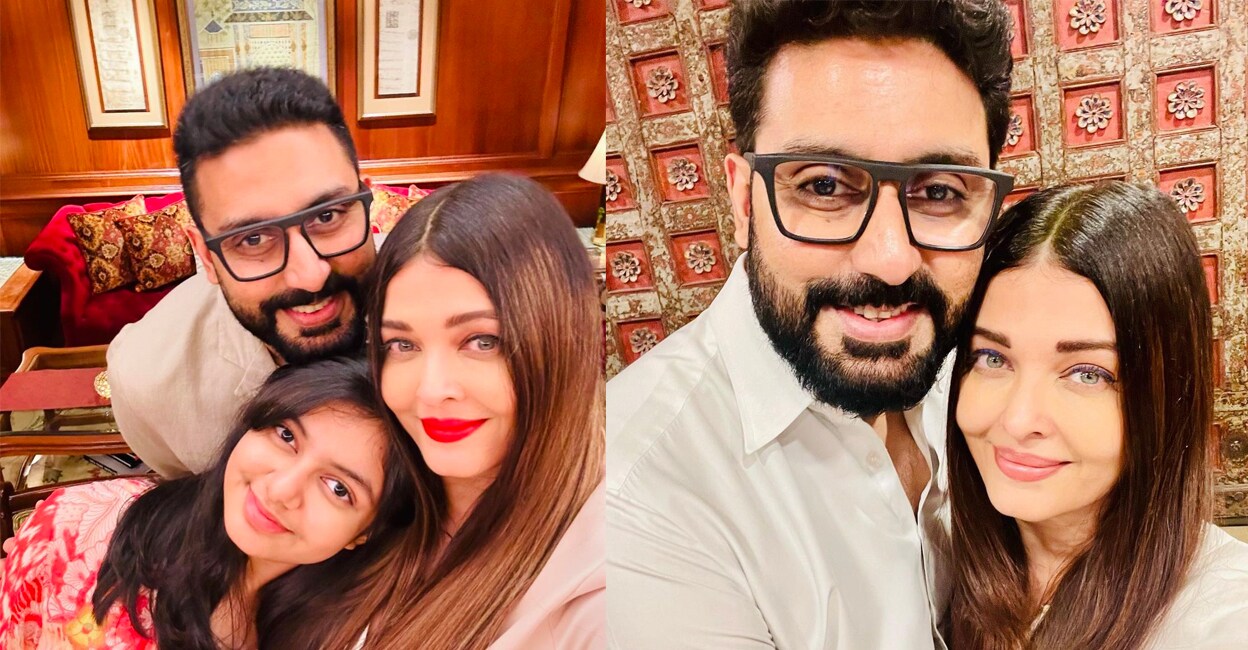 Aishwarya Rai and family. Photo: Instagram