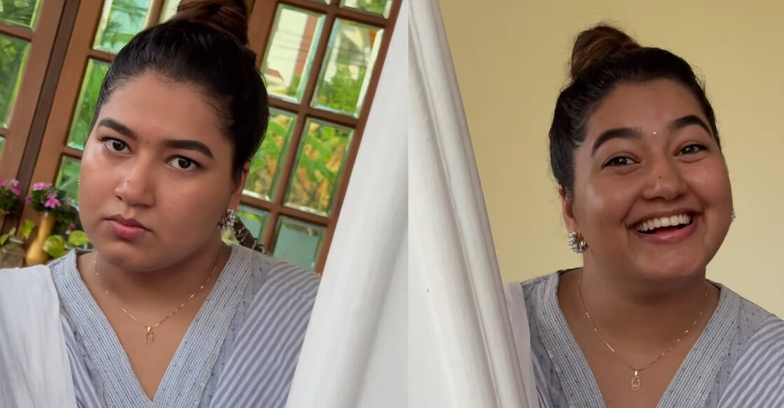 Grace Antony has played Shammi's wife Simi in 'Kumbalangi Nights'. Photo | Instagram (grace_antonyy)