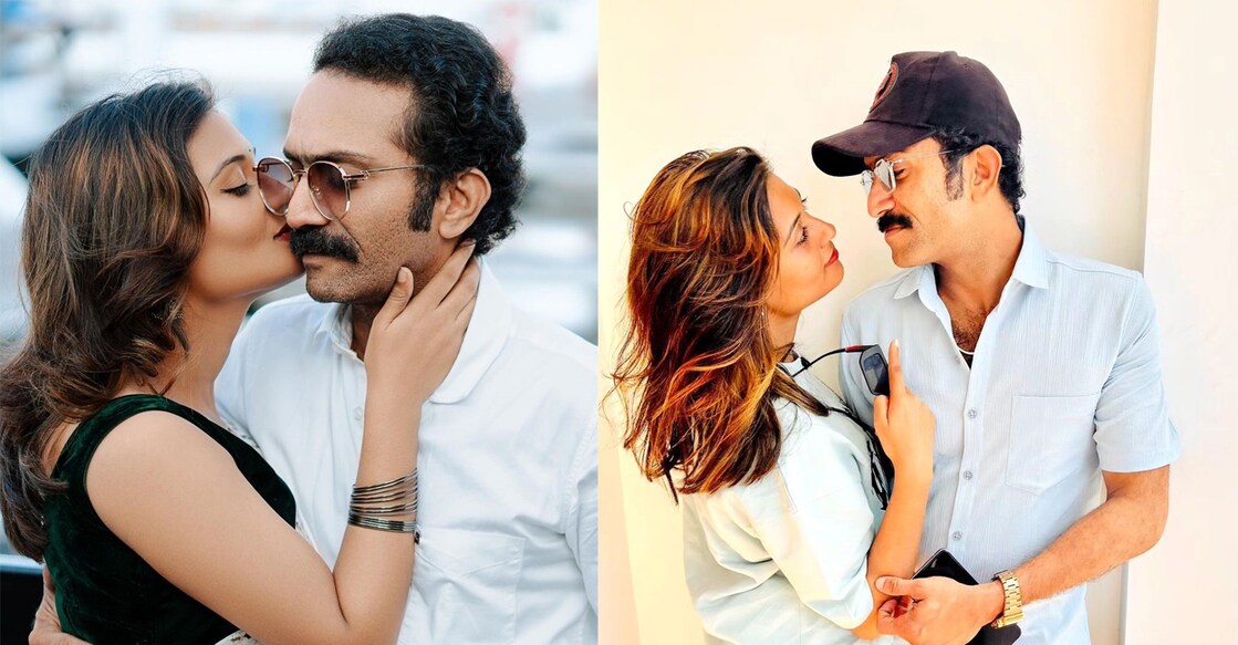 Shine Tom Chacko, Thanuja. Photo: Instagram