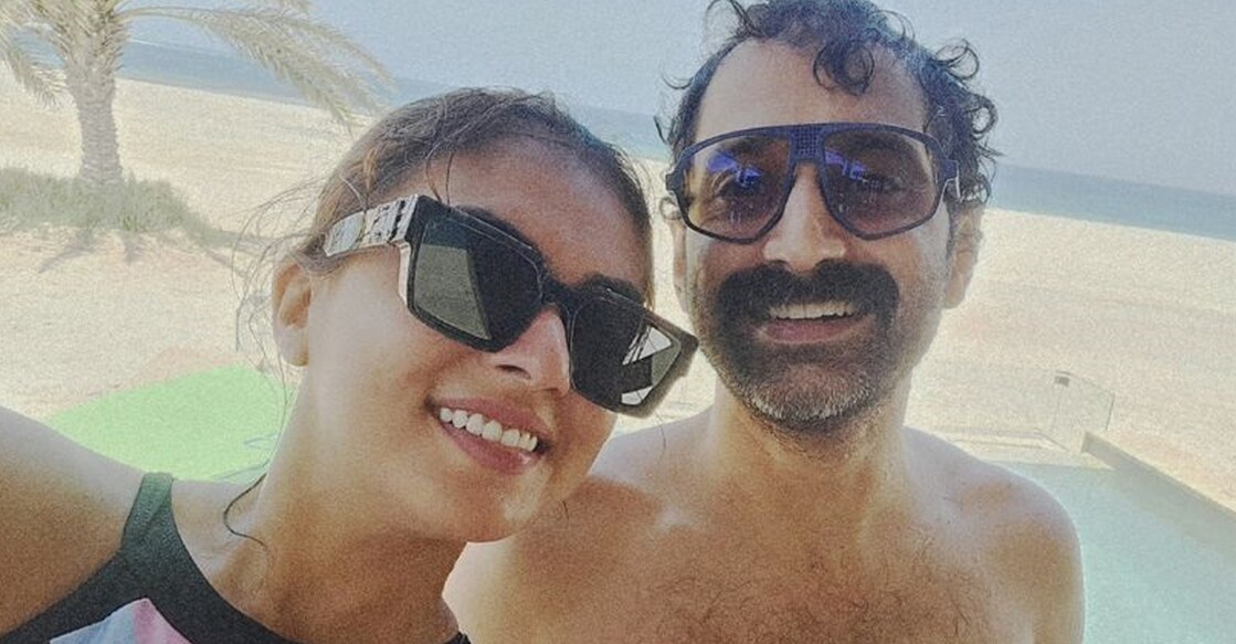 Nazriya and Fahadh. Photo: Instagram