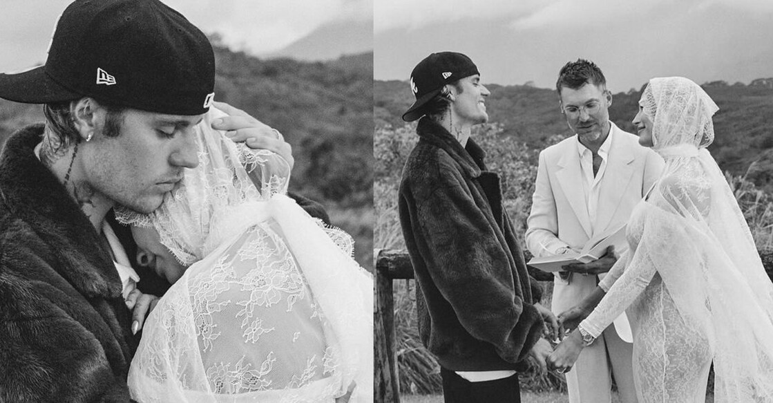 Justin Bieber and Hailey Bieber. Photo: Instagram