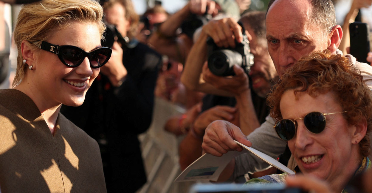 FILMFESTIVAL-CANNES-JURY-ARRIVALS Festival jury president and director Greta Gerwig at Cannes. Photo | Reuters (Yara Nardi)
