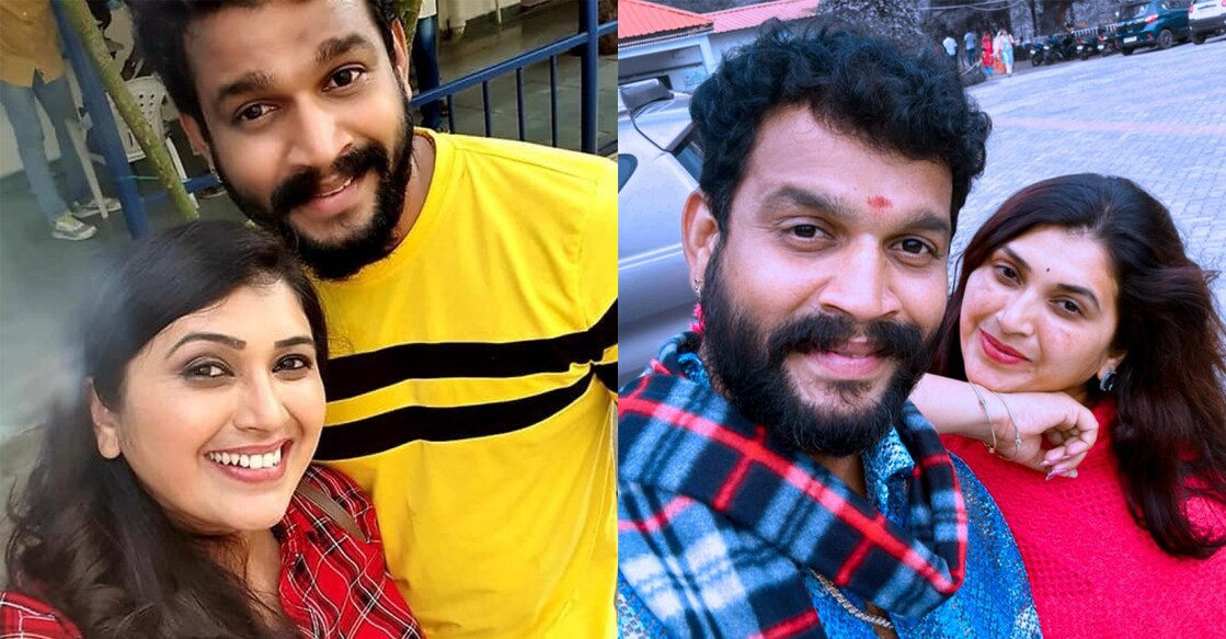 Chandu, Pavitra Jayaram. Photo: Instagram