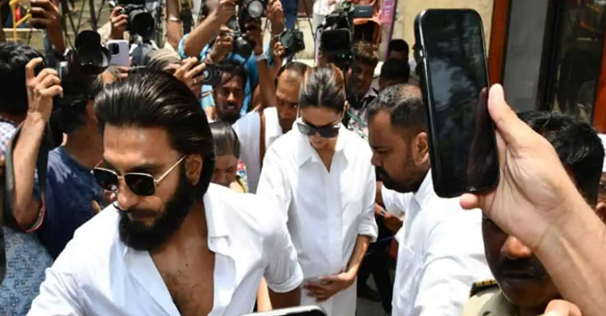 deepika-pregnancy Fans of the couple praised the actor for not skipping her duty. Photo | X