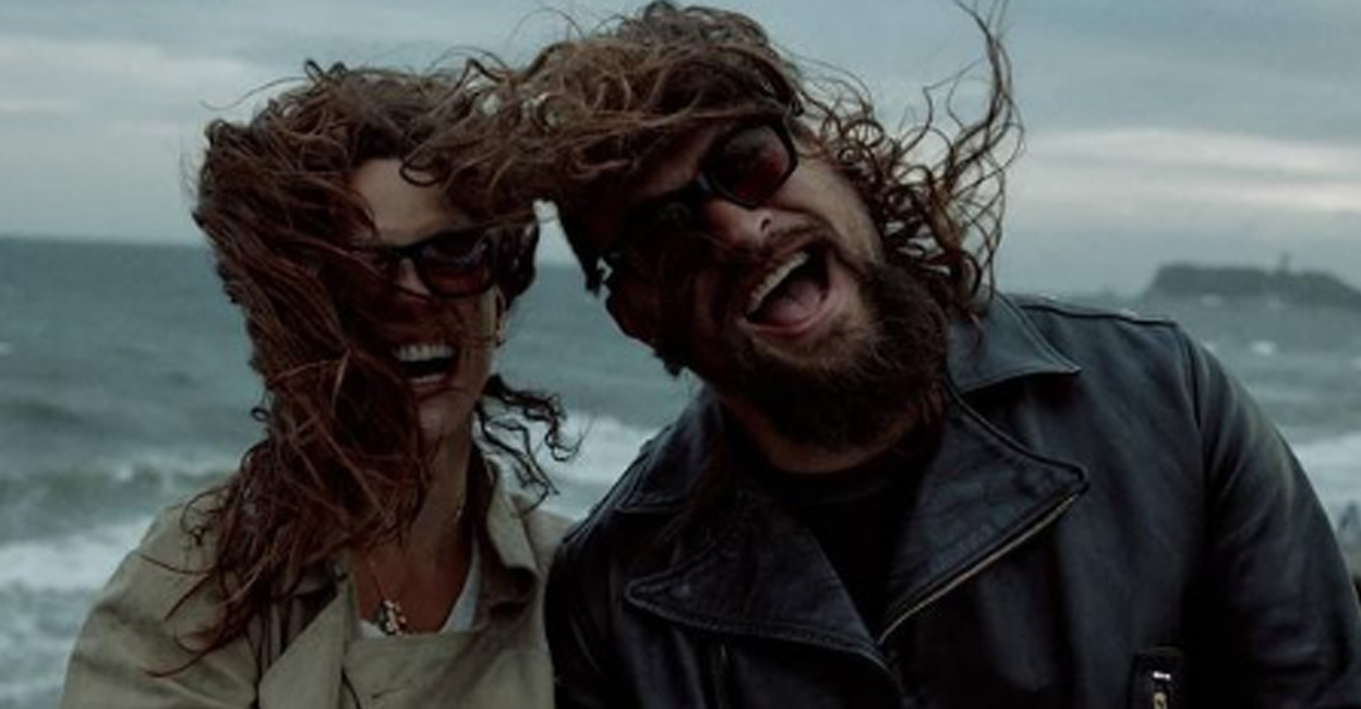 Jason Momoa and Adria Arjona Jason Momoa and Adria Arjona. Photo: Instagram