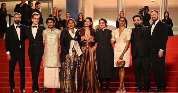 Kani Kusruti and Divya Prabha dance their way to the screening of ‘All