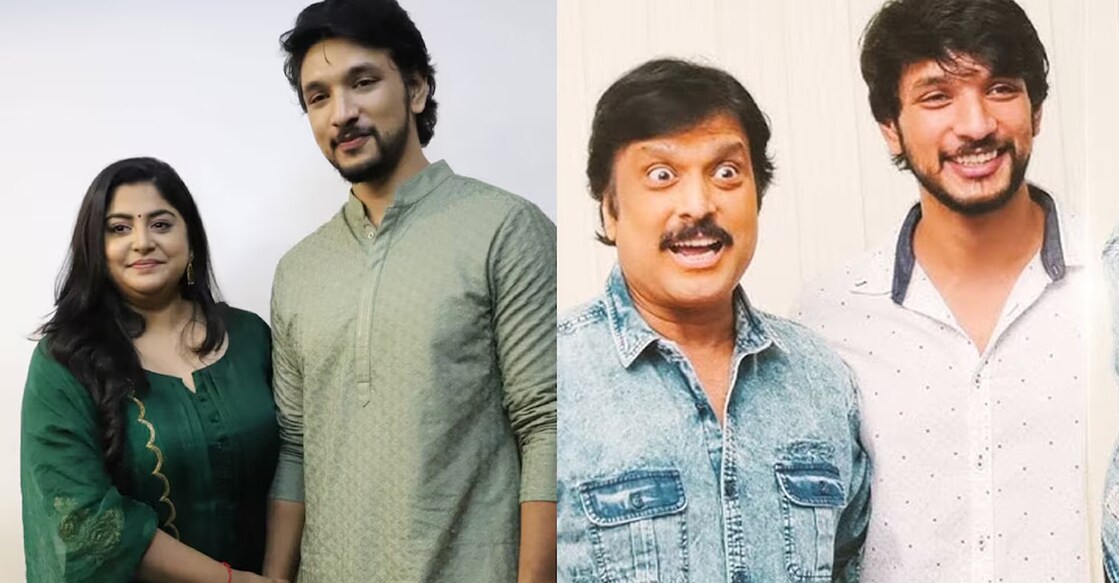 Manjima, Gautham Karthik and Karthik