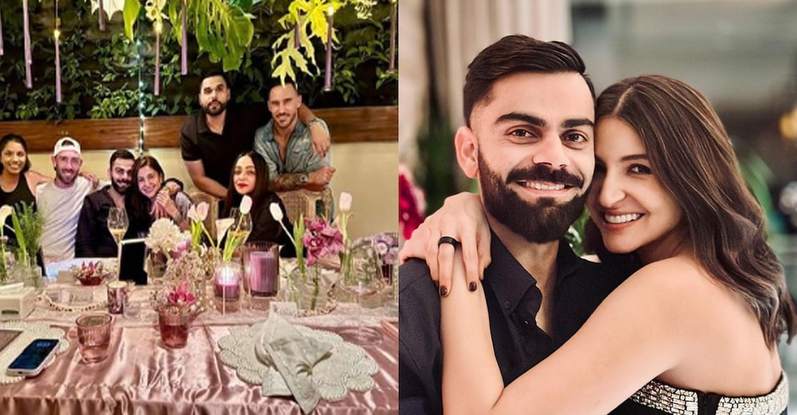 Snap from Anushka's birthday party. Photo: Instagram