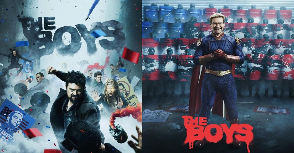 The Boys posters. Photo: Instagram/toni.starr