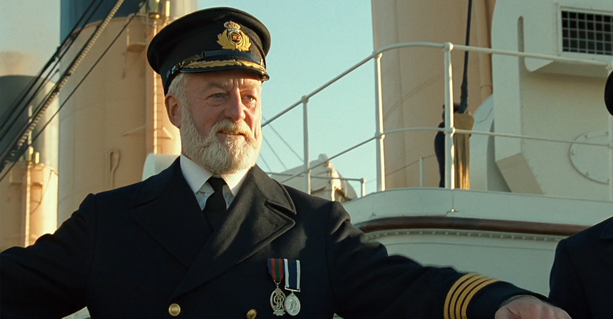 Bernard Hill Bernard Hill in Titanic. Photo: IMDb