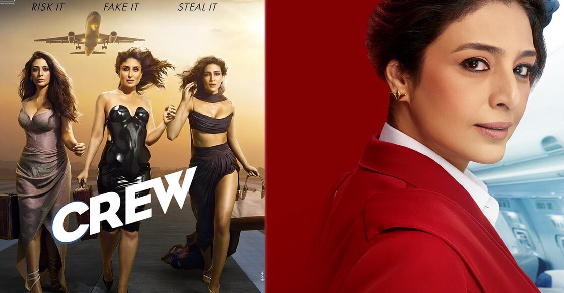 Tabu, Kareena Kapoor and Kriti play lead characters in 'Crew'. Photos | Imdb