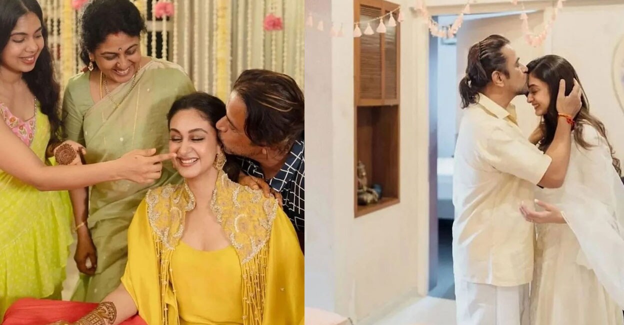 Aishwarya with her family. Photos | Instagram (nammachithraranga)