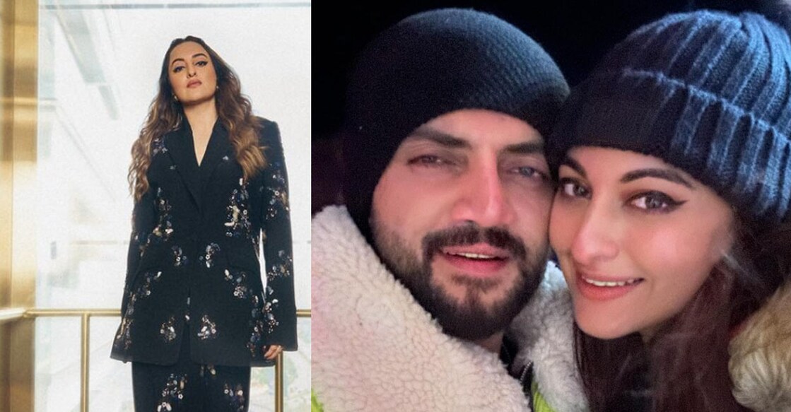 Rumours about Sonakshi Sinha and Zaheer Iqbal began circulating in 2022. Photos | Instagram