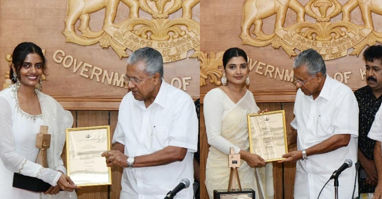 Divya Prabha and Kani Kusruti. Photos | ANI (X)
