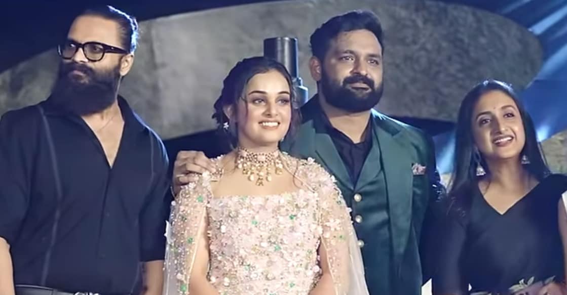 Jayasurya and wife Saritha also attended the ceremony. Photo | YouTube