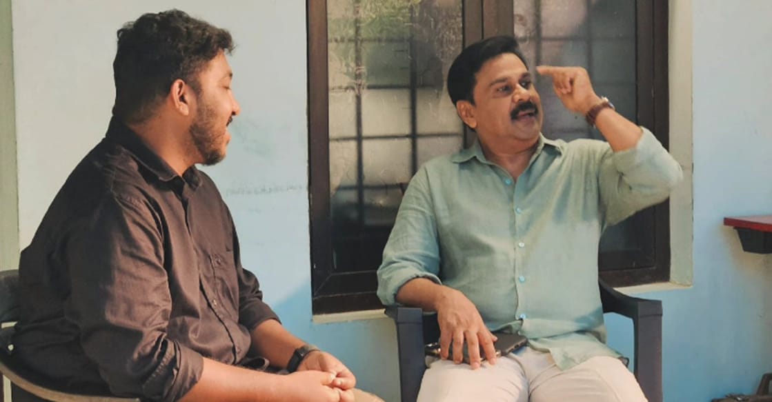 Dileep with Mahesh Kunjumon. Photo | Instagram