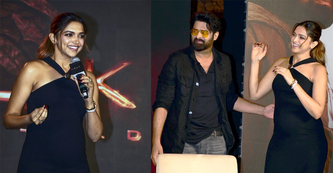Deepika Padukone, Prabhas. Photo: PTI