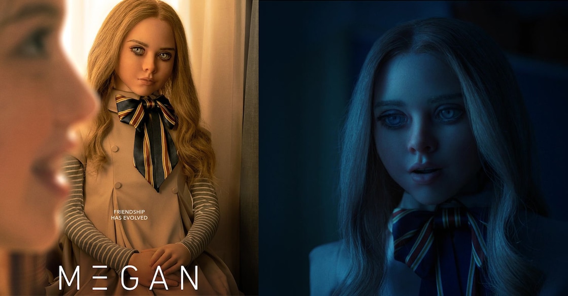 'M3GAN' posters. Photo: IMDb