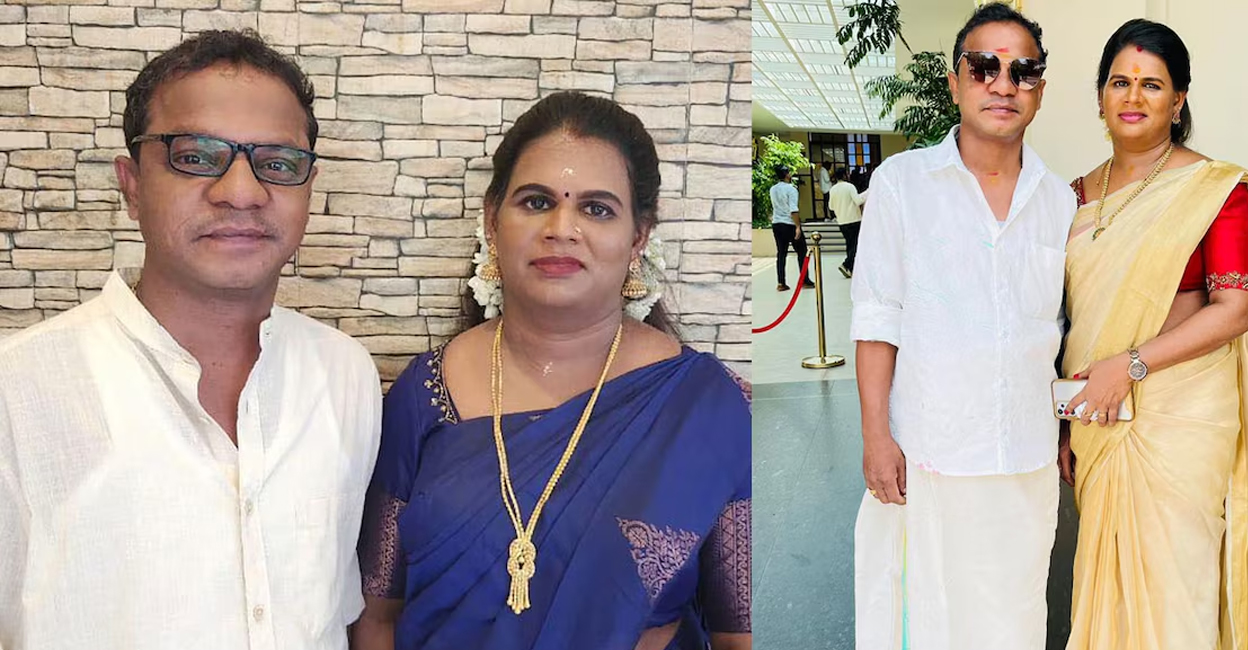 dharmajan Dharmajan Bolgatty and wife. Photo: Instagram