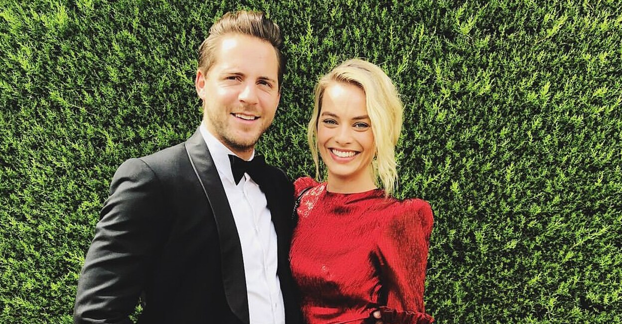 Margot Robbie and husband. Photo: Instagram