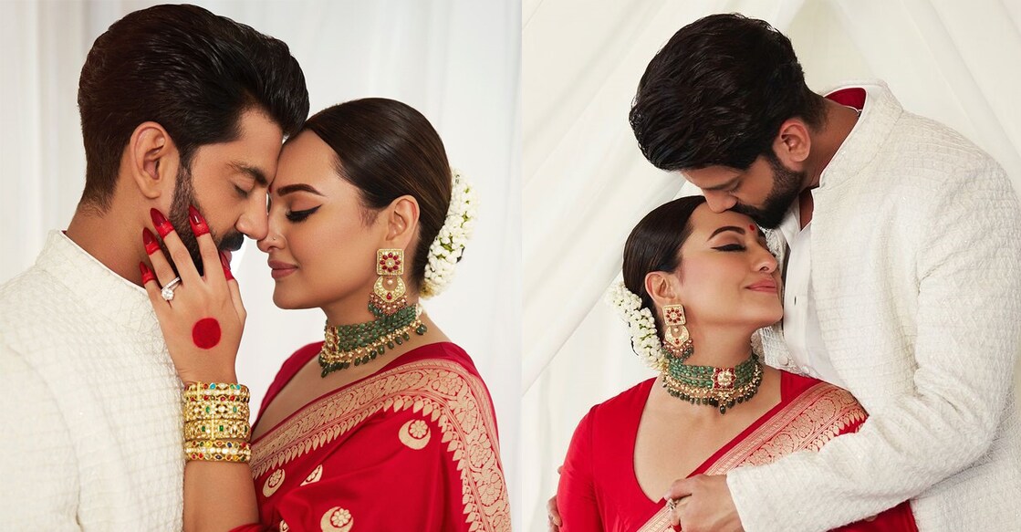 Sonakshi Sinha, Zaheer Iqbal. Photo: Instagram