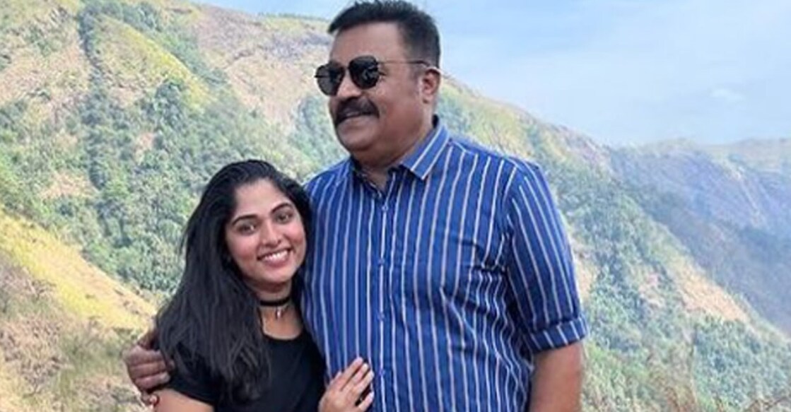 Muktha posted a photo with the actor on social media. Photos | Instagram