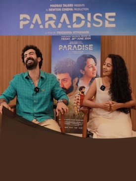 Darshana Rajendran, Roshan Mathew says it is an actor's dream to be challenged and 'Paradise' offered them that