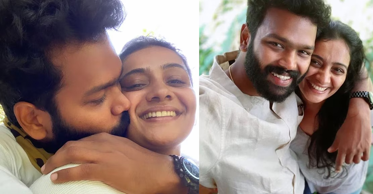 meera Meera and her husband Vipin Puthiyankam. Photo: Instagram