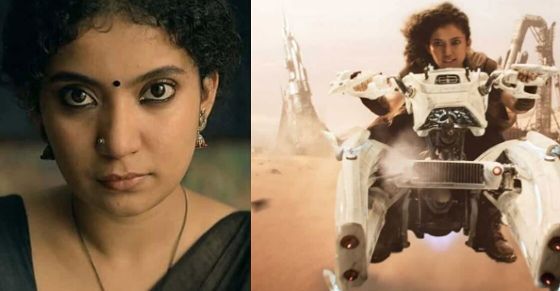 Anna Ben in 'Kaapa' and Kalki. Photos | Imdb