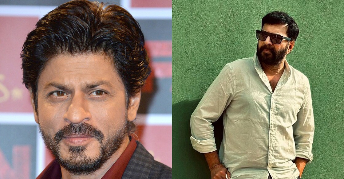 Shah Rukh Khan, Mammootty. Photo: Instagram/IMDb