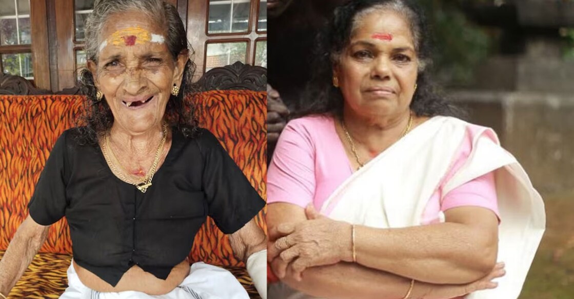 Leela Kulappulli and her mother. Photos | Manorama Online