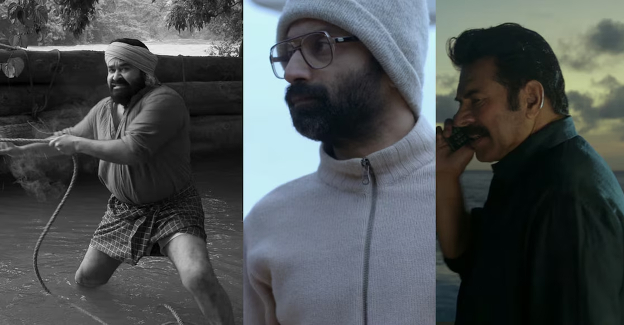 Stills from 'Manorathangal' trailer. Photo: YouTube