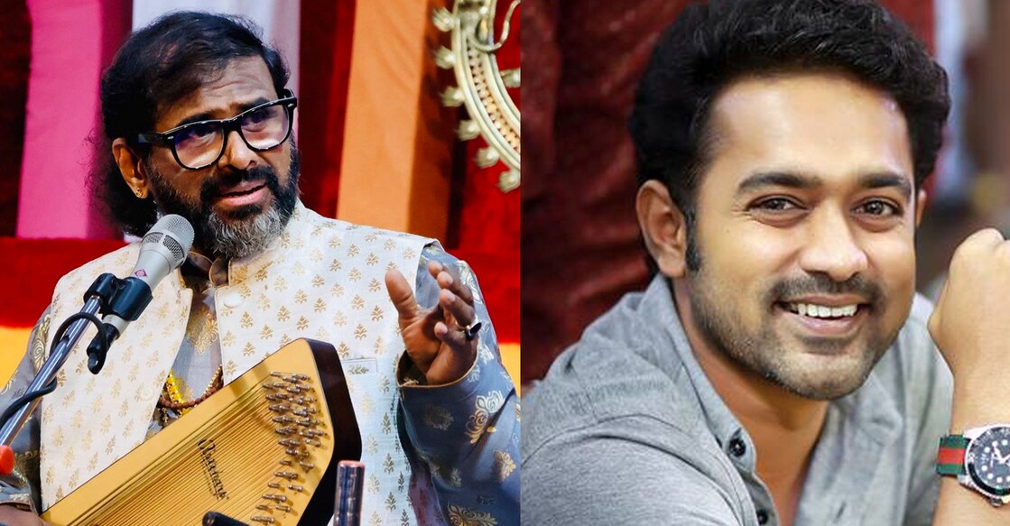 Ramesh Narayan, Asif Ali. Photo: Instagram/IMDb