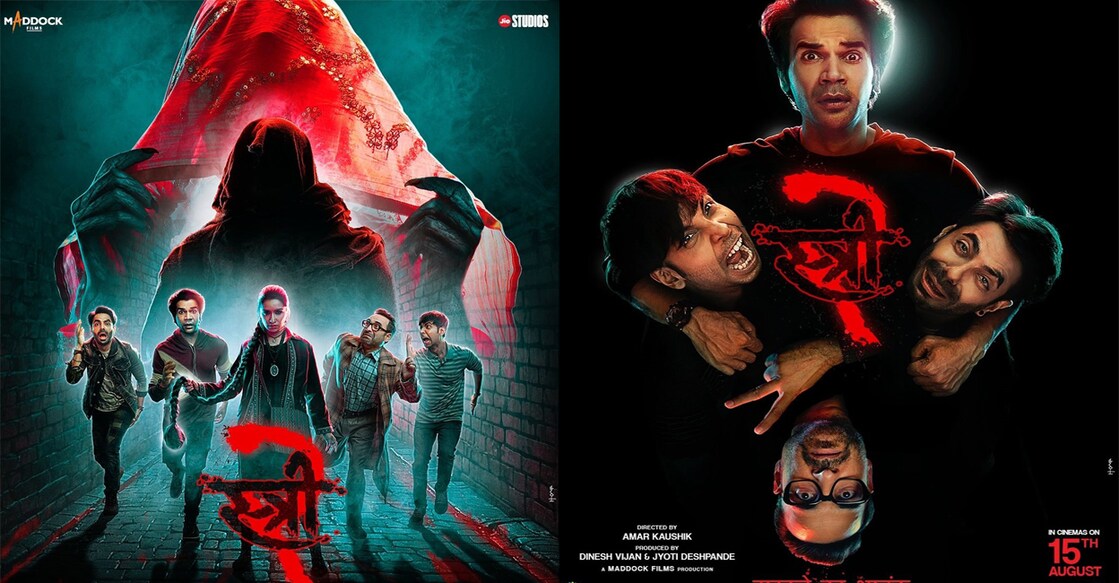 ‘Stree 2’ posters. Photo: Instagram/Rajkummar Rao