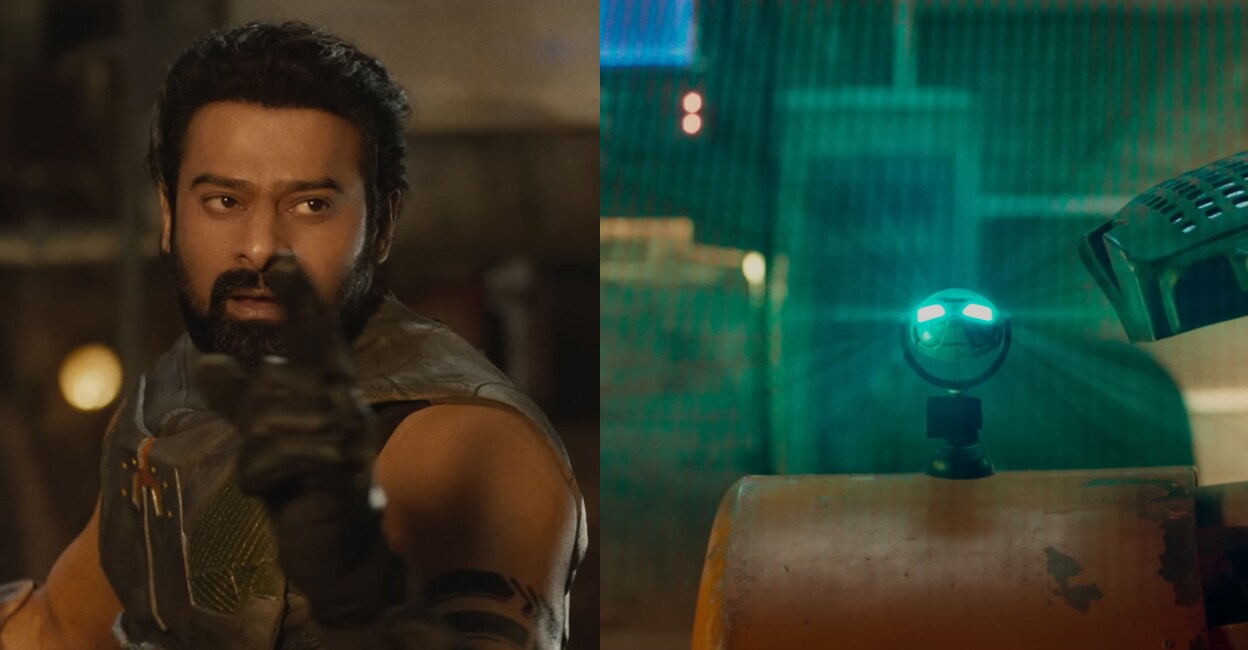 Prabhas, Bujji. Photo: YouTube/Trailer