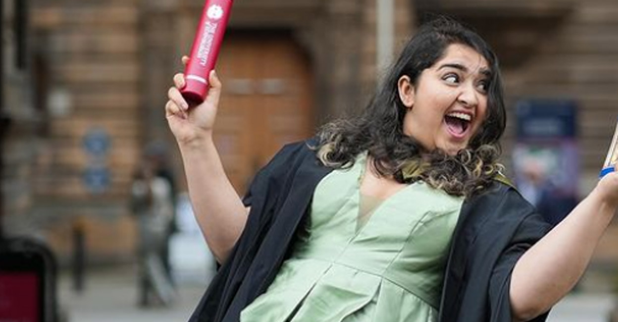 Mollywood sweetheart Sanusha Santhosh completes her post-graduate studies. See details here