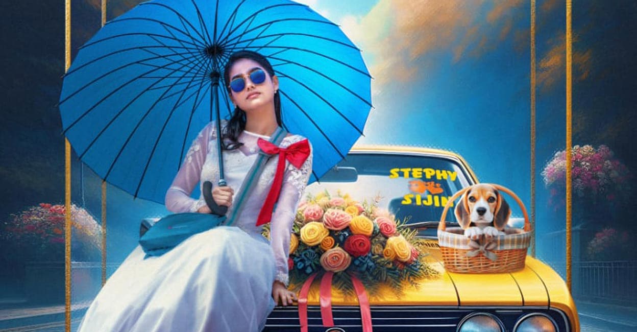 mr-and-mrs-bachelor Anaswara Rajan in 'Mr & Mrs Bachelor' poster. Photo: Instagram