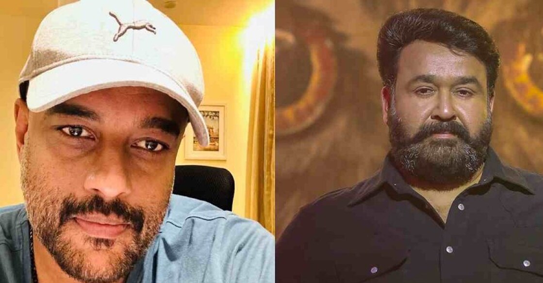 Murali Gopi, Mohanlal. Photo: Instagram