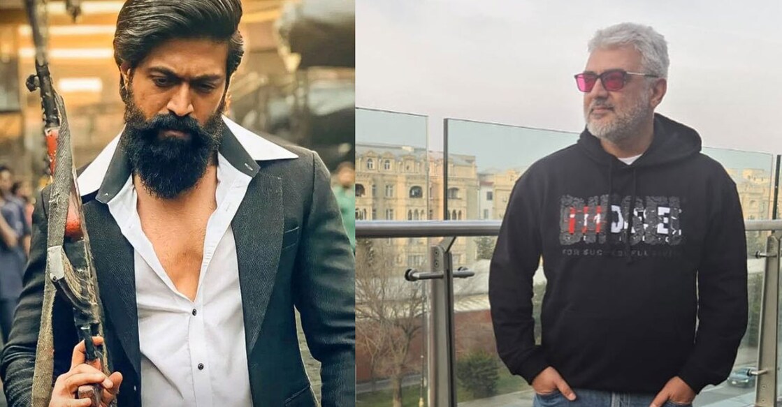Ajith Kumar will reportedly be part of 'KGF 3' starring Yash in the lead. Photo: Instagram