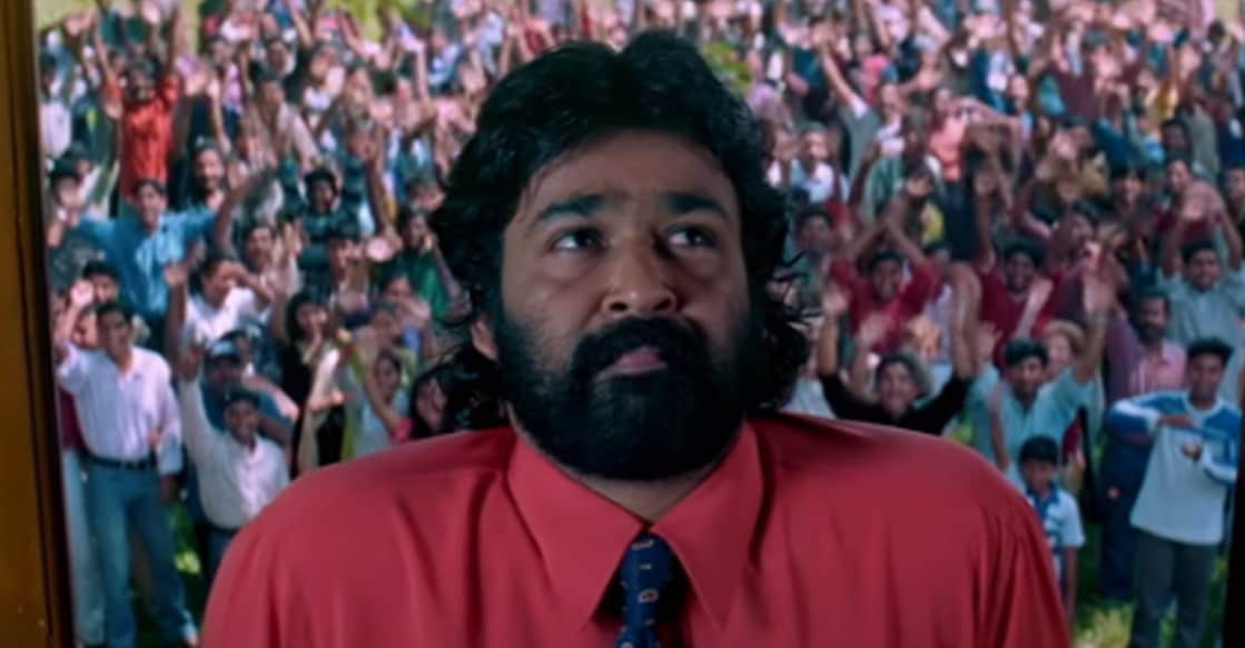Mohanlal as Vishal Krishnamoorthy in 'Devadoothan'. Photo | Twitter