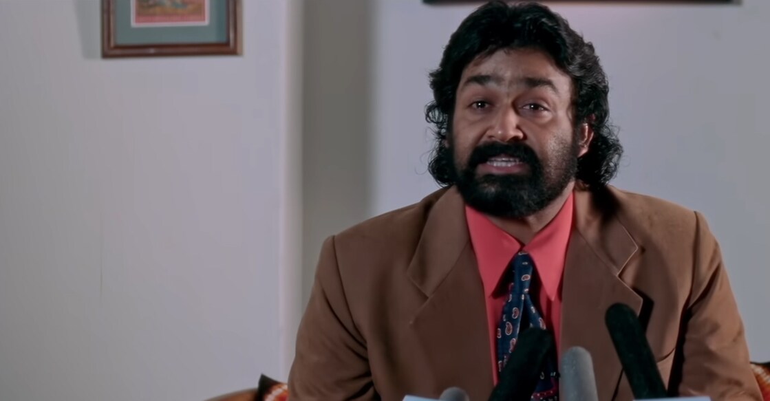 Mohanlal in 'Devadoothan'. Photo: YouTube