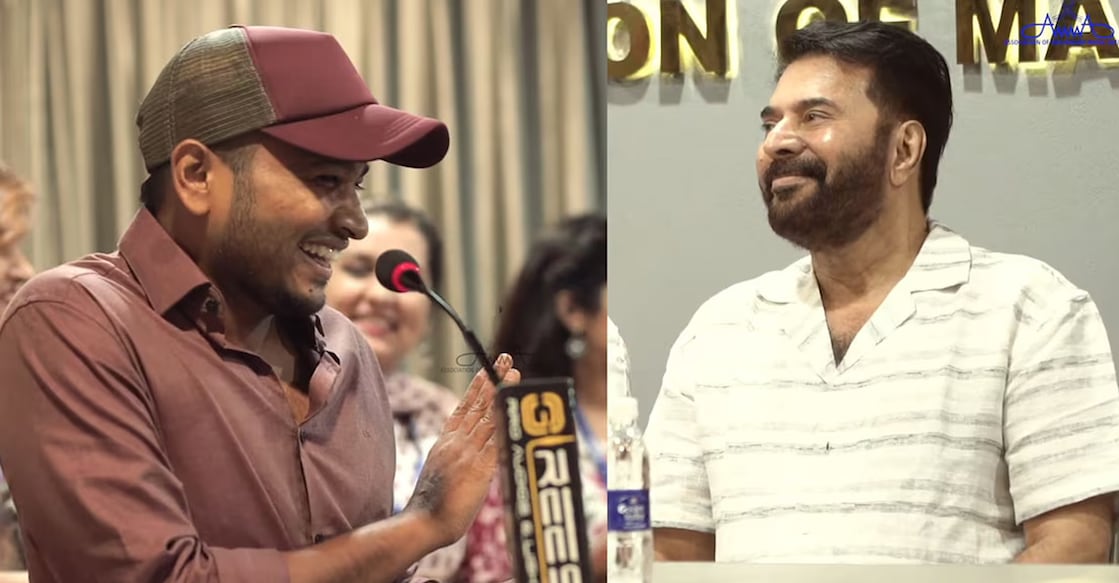 basil-mammootty Basil Joseph, Mammootty. Photo: YouTube