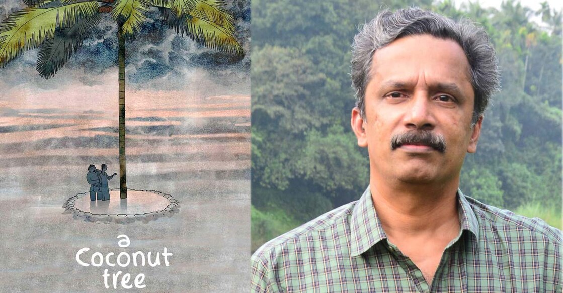 'A Coconut Tree' is Joshy Benedict's first work. Photo: Special arrangement