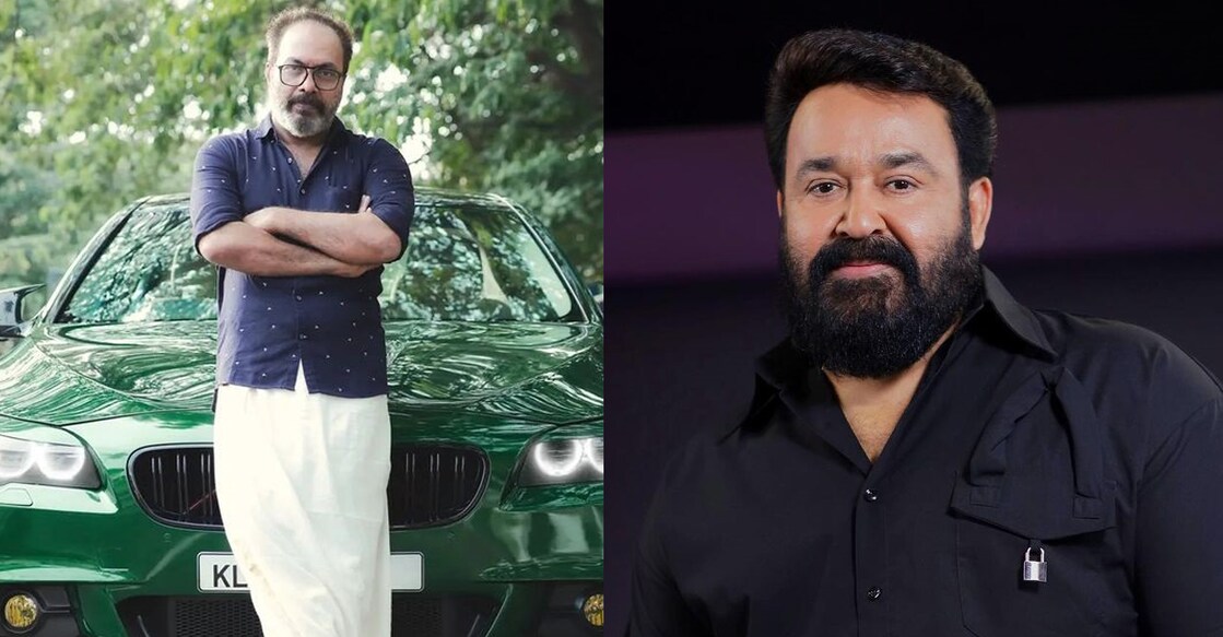 Shammi Thilakan, Mohanlal. Photo: Instagram